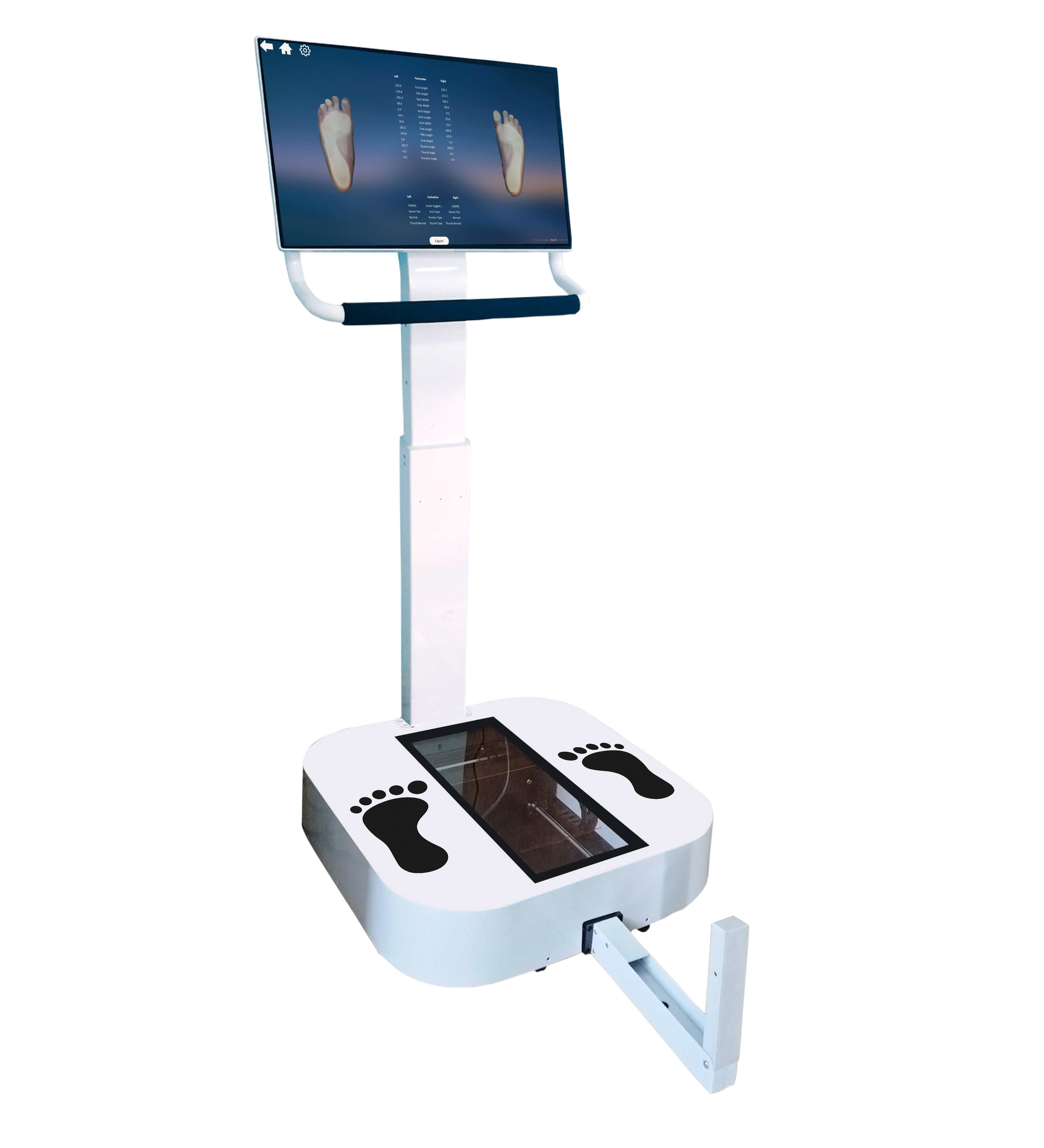 3D打印矫正鞋垫过程：足底扫描仪和足底压力分布系统以及3D打印机结合使用